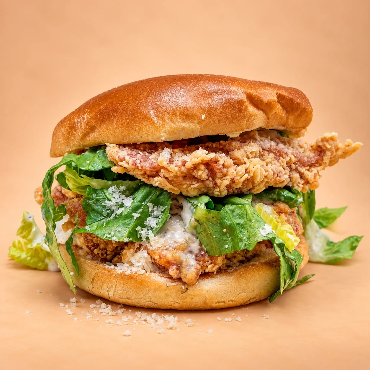 Garlic Parmesan Chickenburger